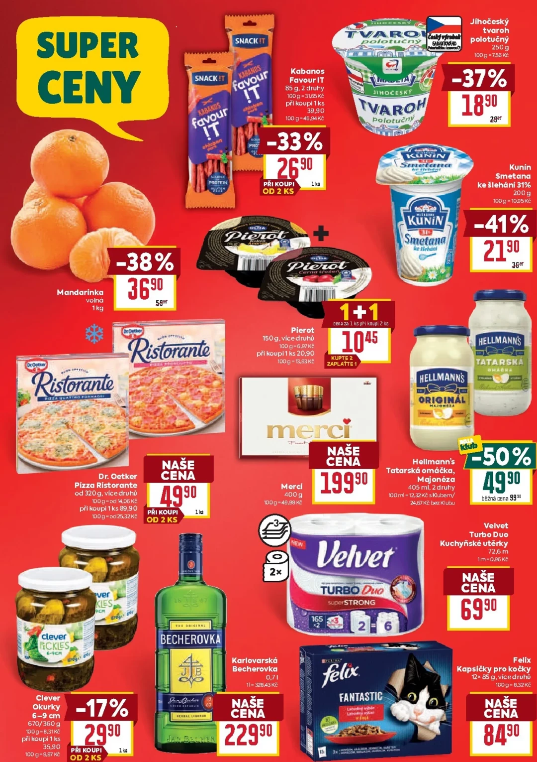 Originální strana 2 z 36 letáku Billa – Billa