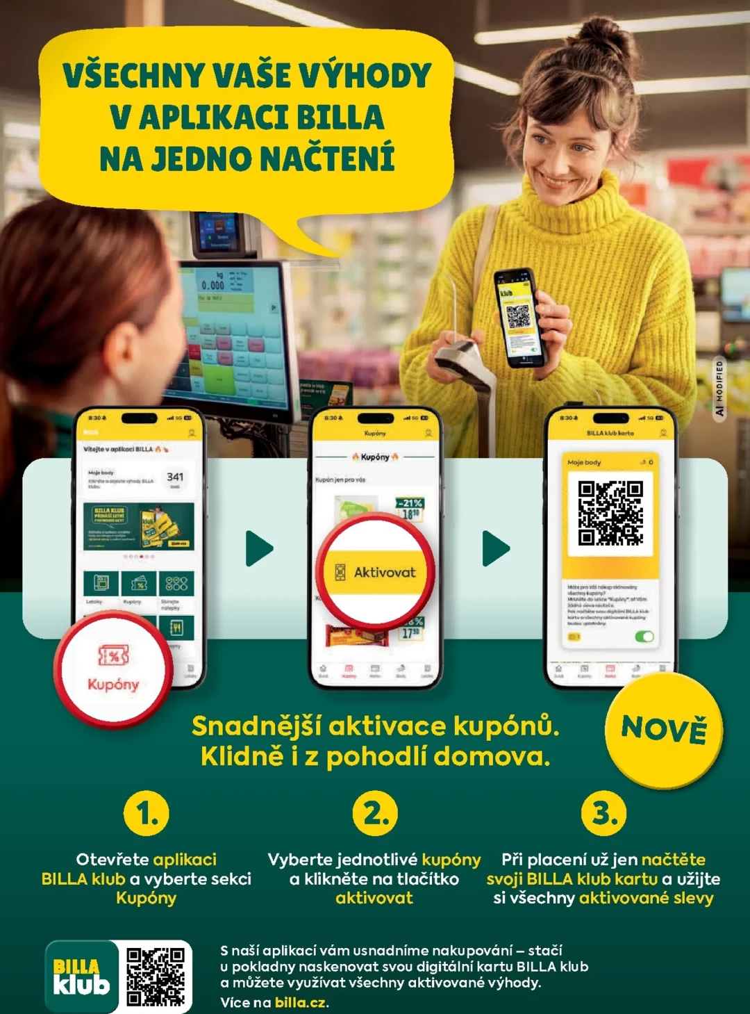 Originální strana 36 z 36 letáku Billa – Billa