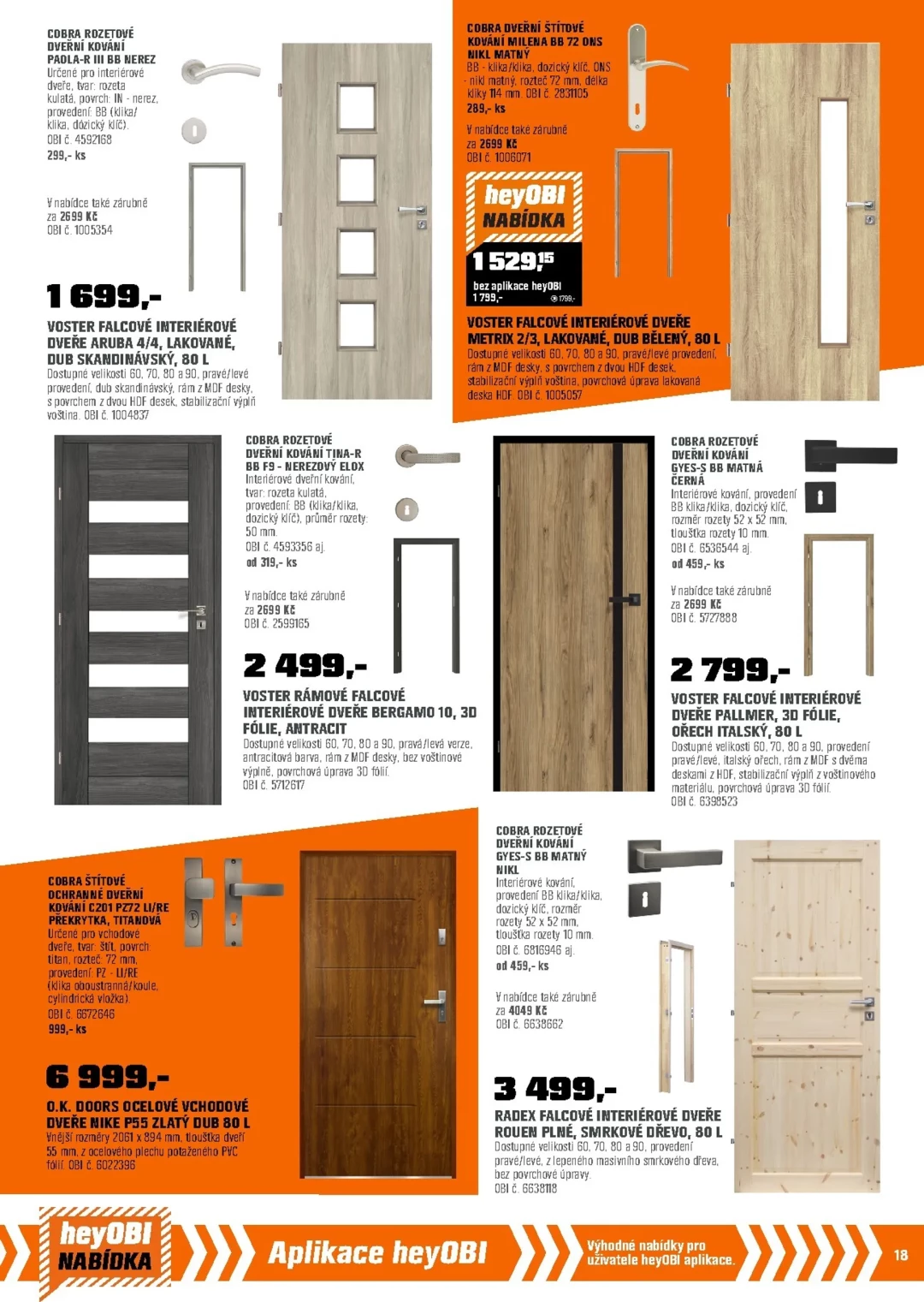 Originální strana 18 z 28 letáku OBI – OBI - Vylaďte si podzim po svém