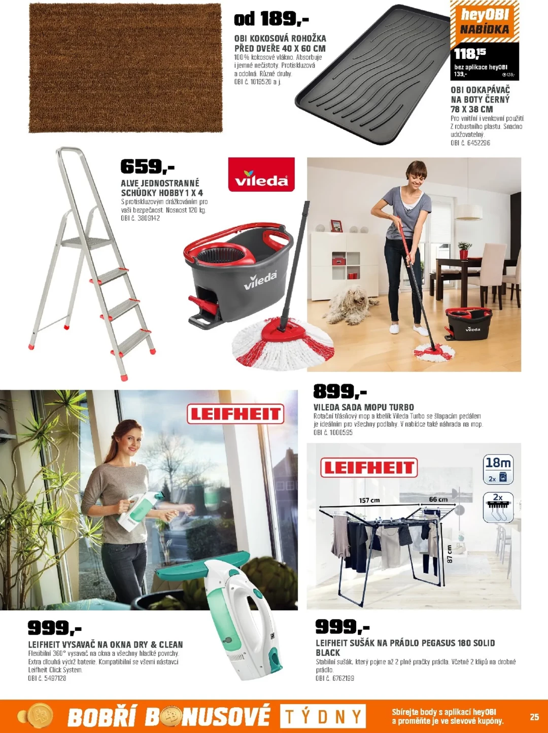 Originální strana 25 z 28 letáku OBI – OBI - Vylaďte si podzim po svém