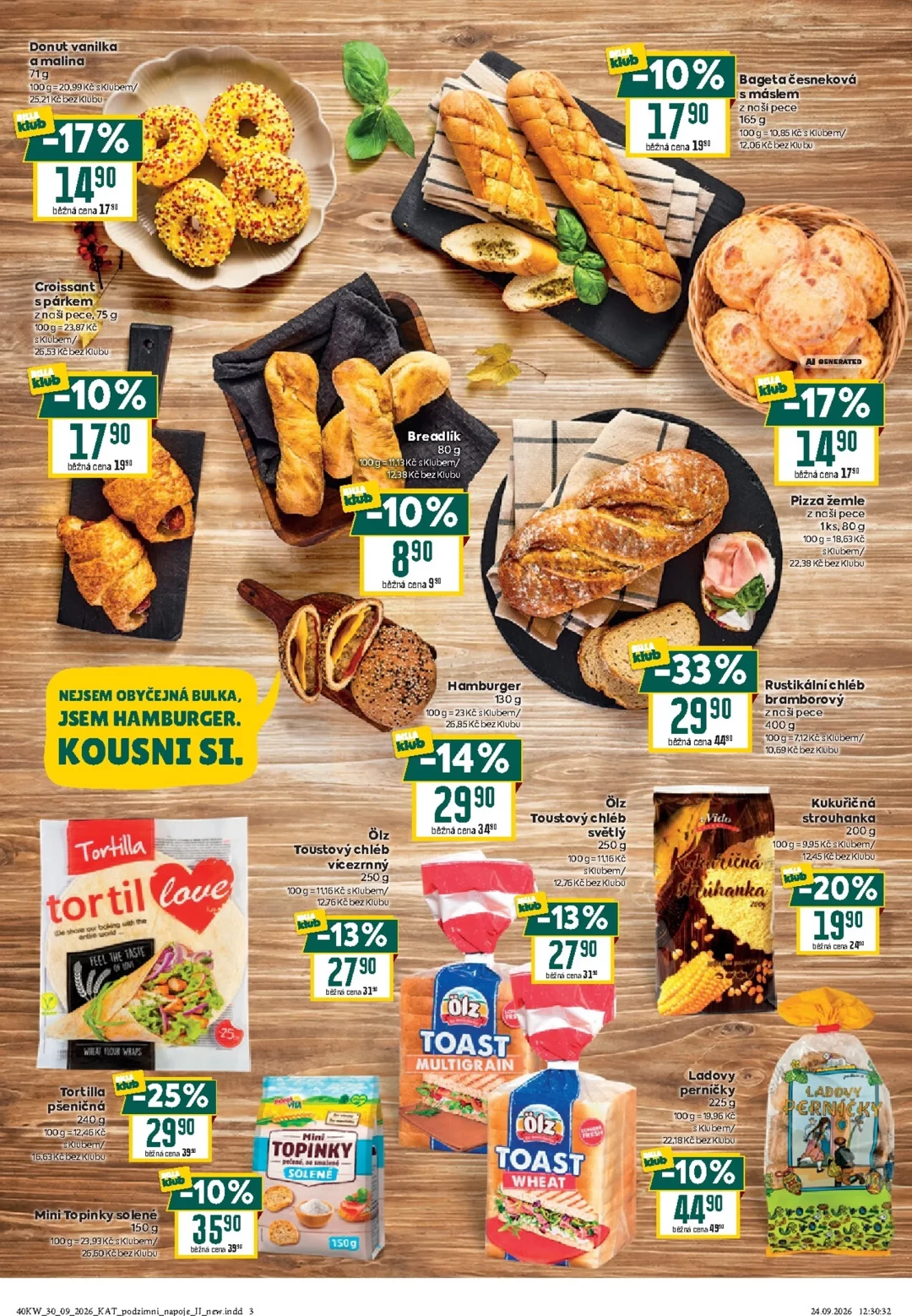 Originální strana 3 z 28 letáku Billa – Billa - Katalog: Podzimní nápoje