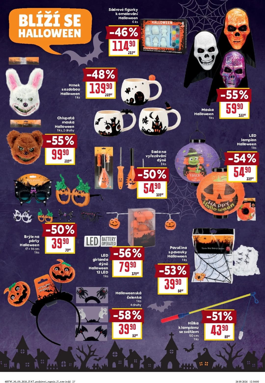 Originální strana 27 z 28 letáku Billa – Billa - Katalog: Podzimní nápoje