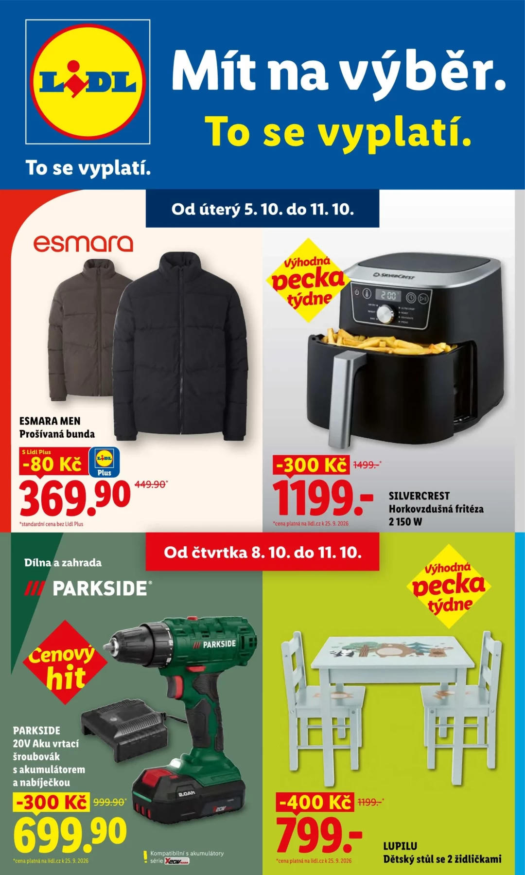 Originální strana 1 z 30 letáku Lidl – Lidl - Spotřební zboží