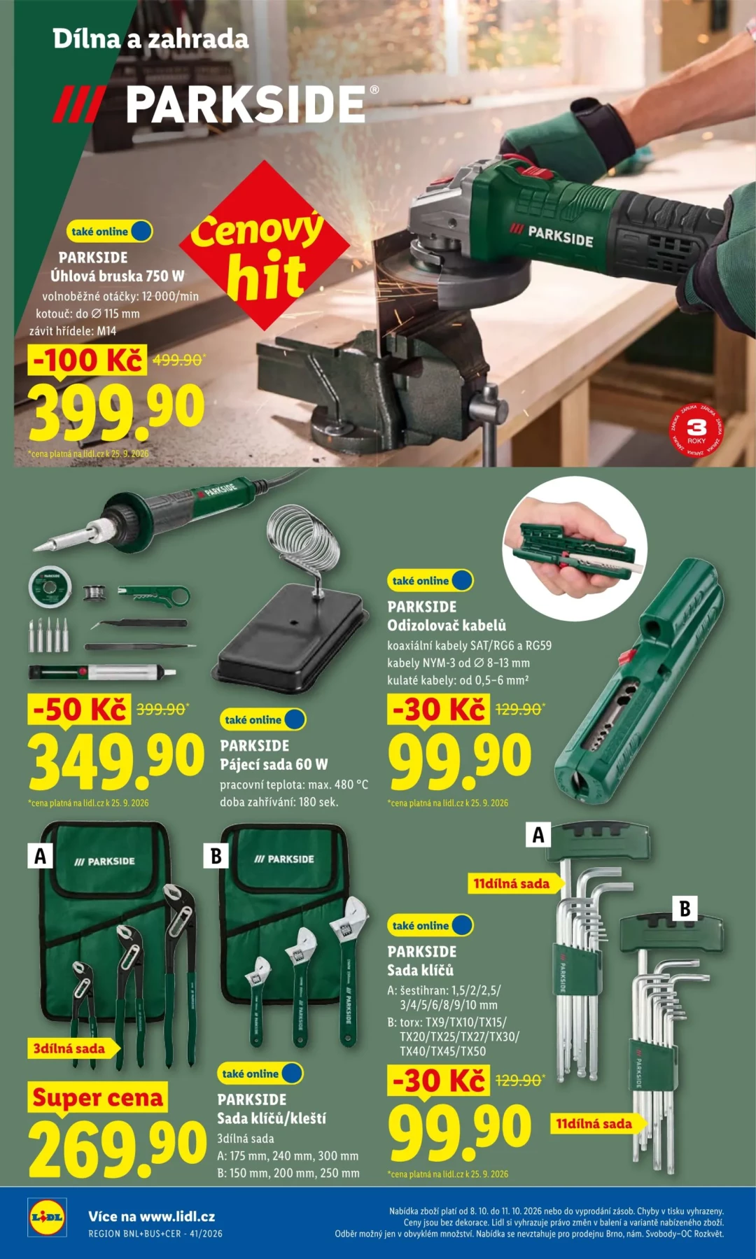 Originální strana 24 z 30 letáku Lidl – Lidl - Spotřební zboží