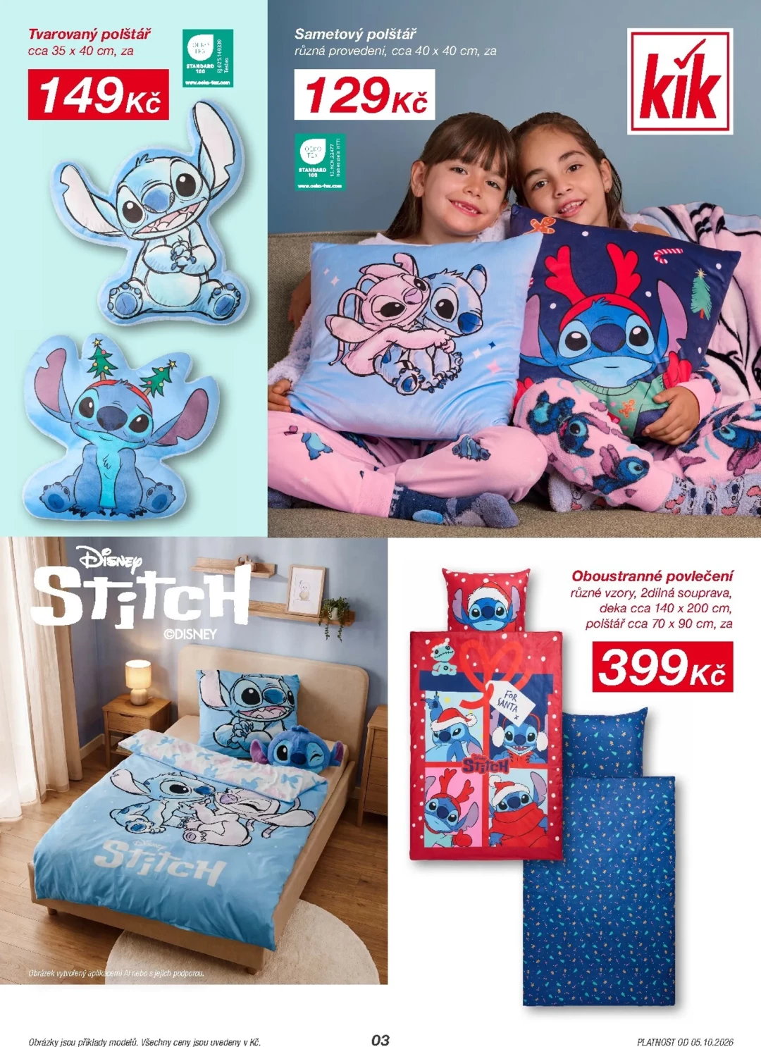 Originální strana 3 z 10 letáku KiK – KiK