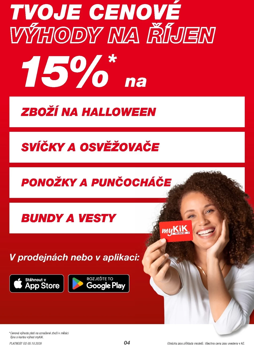 Originální strana 4 z 10 letáku KiK – KiK