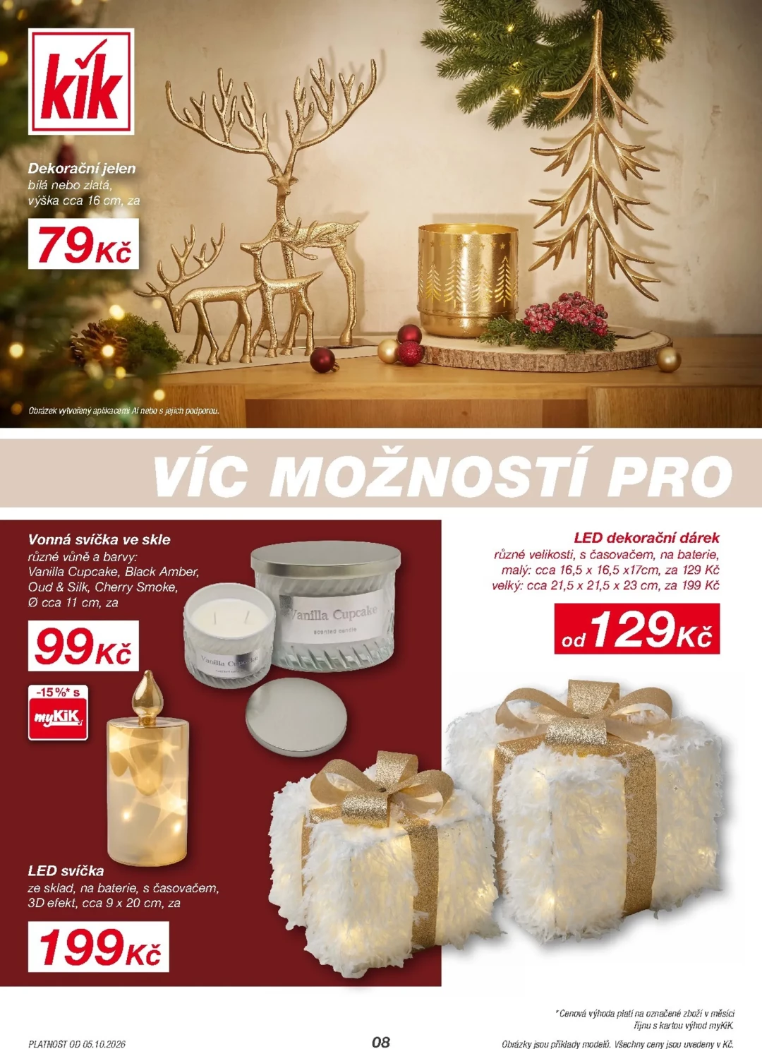 Originální strana 8 z 10 letáku KiK – KiK