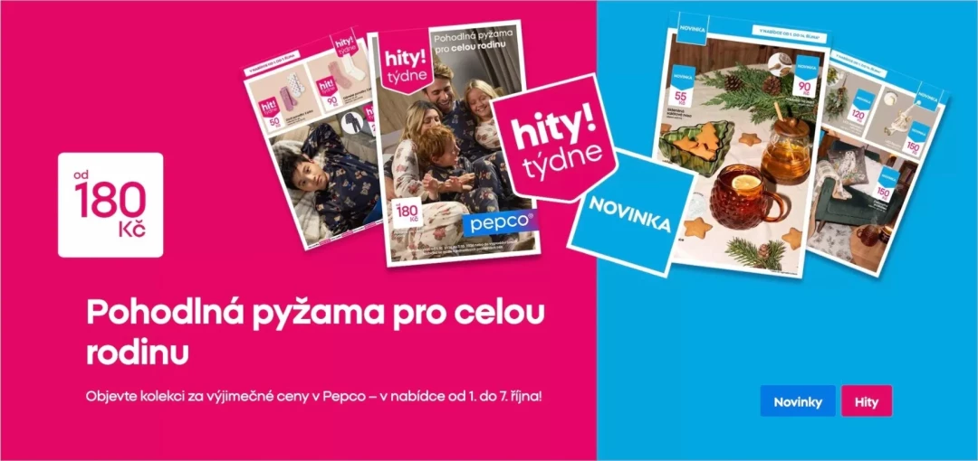 Originální strana 1 z 19 letáku Pepco – Pepco