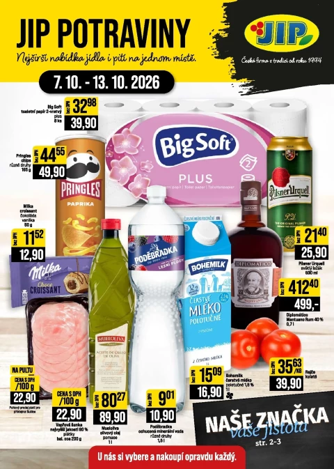 JIP - České Budějovice, Most, Svoboda nad Úpou, Náchod, Sušice
