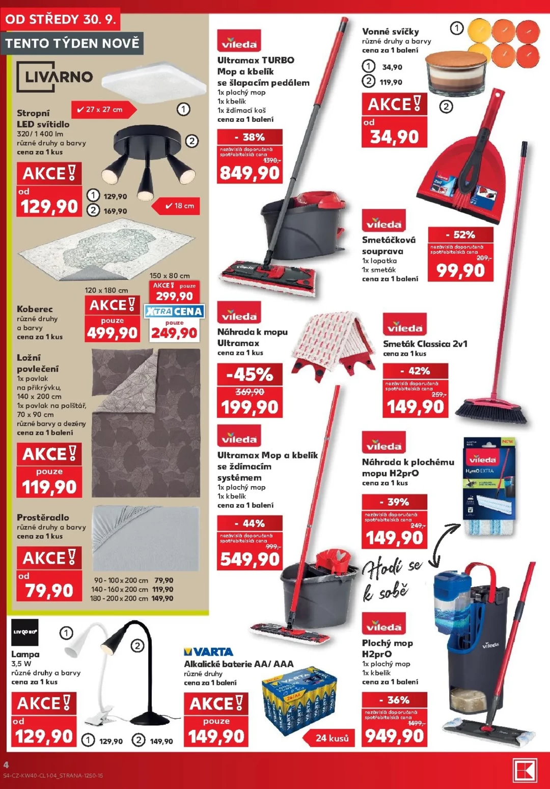 Originální strana 4 z 8 letáku Kaufland – Kaufland - Kolín - Spotřební zboží