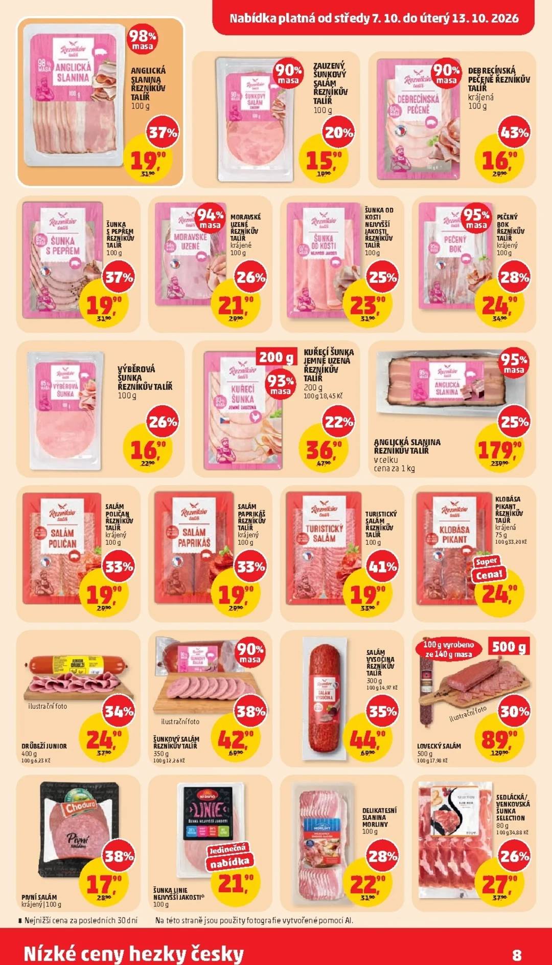 Originální strana 8 z 38 letáku Penny – PENNY