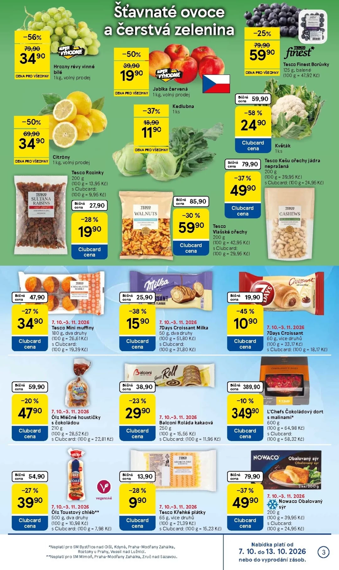 Originální strana 3 z 16 letáku Tesco – Tesco supermarket
