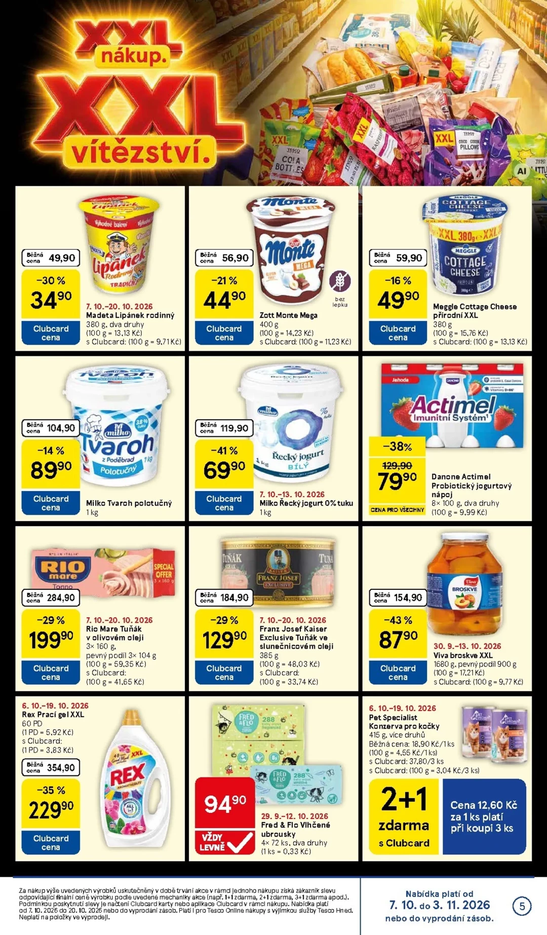 Originální strana 5 z 16 letáku Tesco – Tesco supermarket
