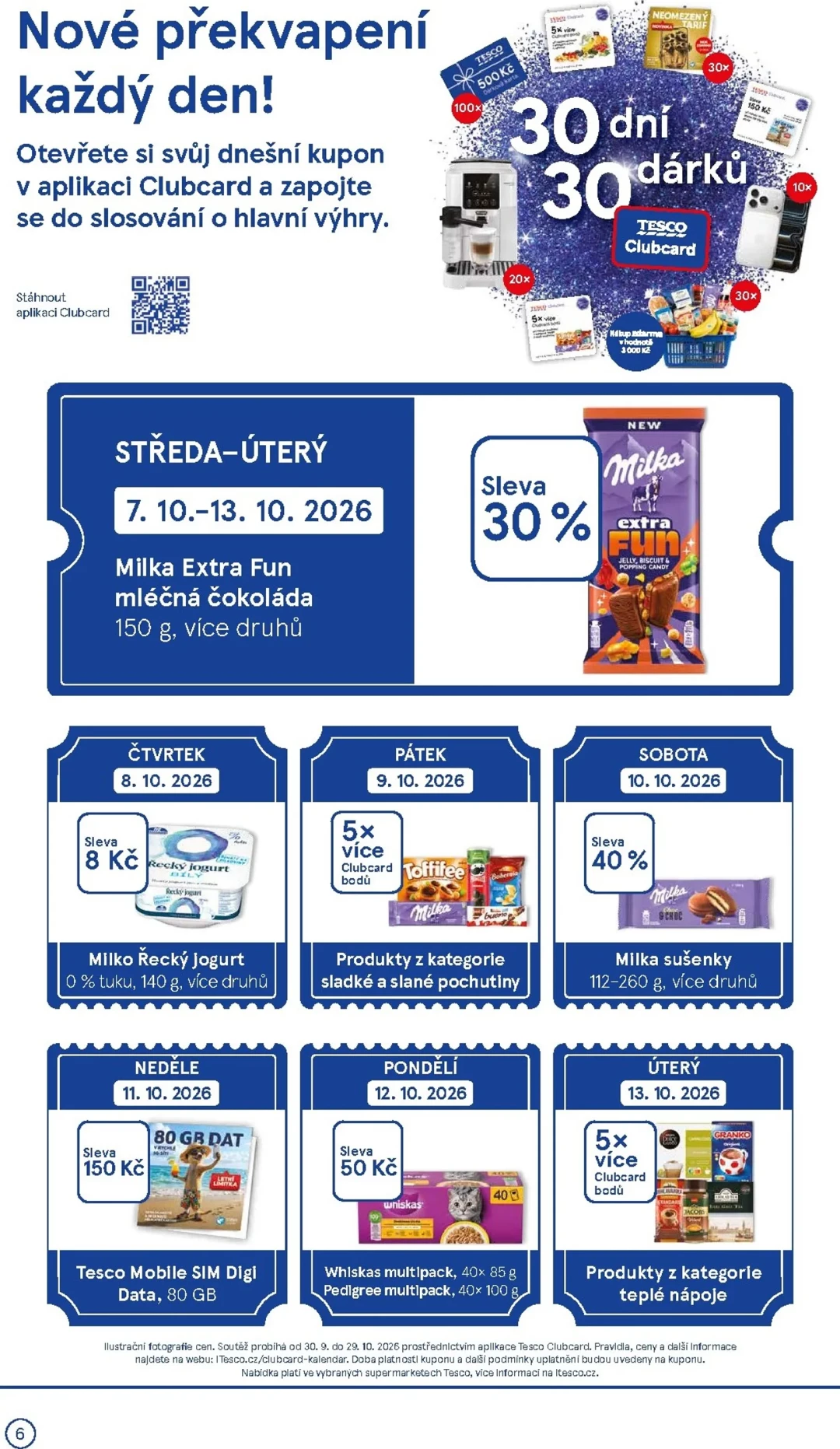 Originální strana 6 z 16 letáku Tesco – Tesco supermarket