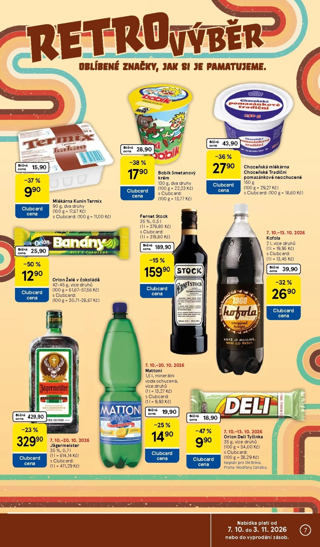 Originální strana 7 z 16 letáku Tesco – Tesco supermarket