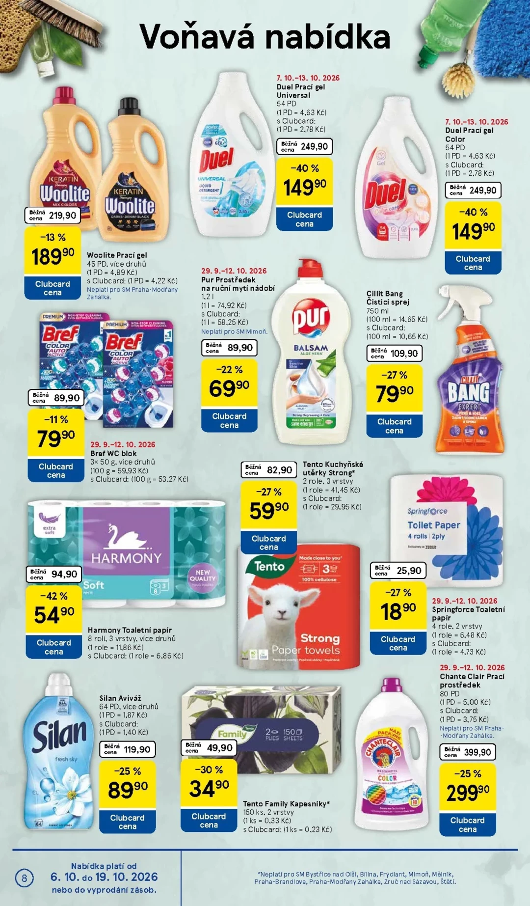Originální strana 8 z 16 letáku Tesco – Tesco supermarket