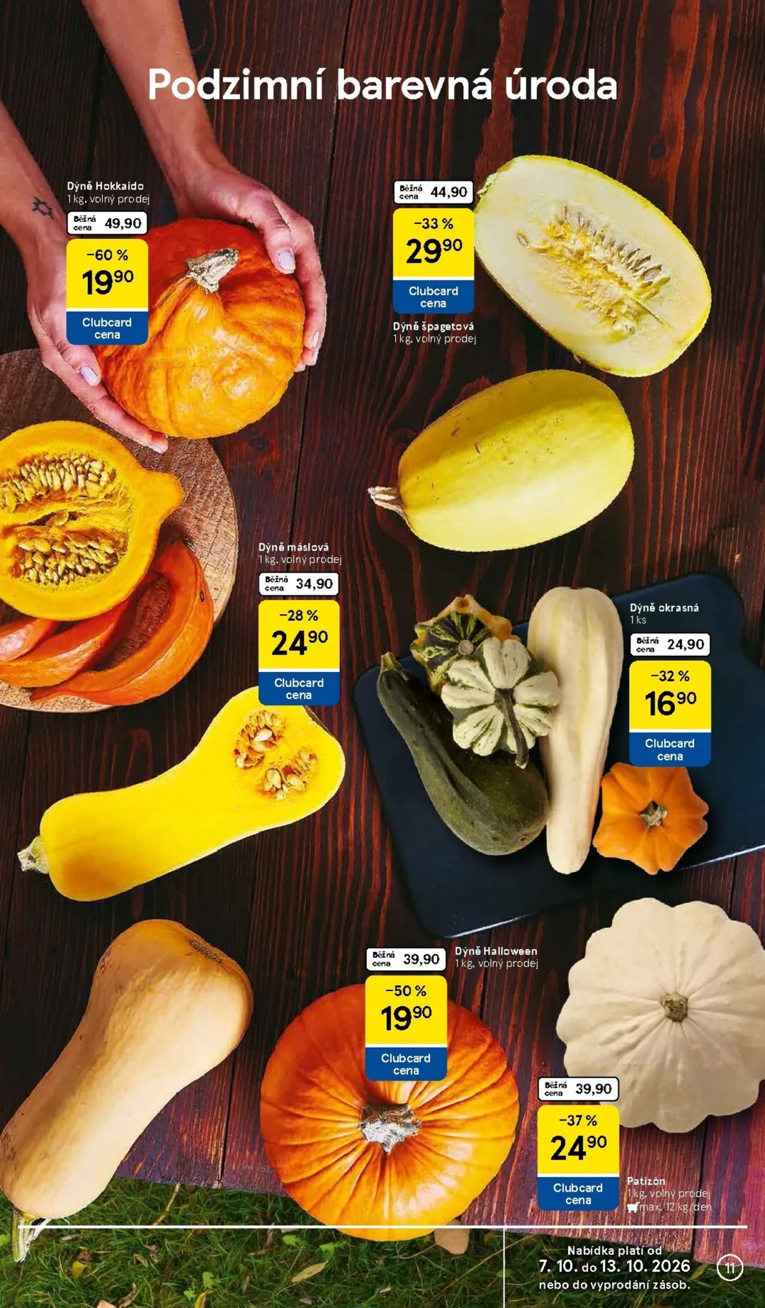 Originální strana 11 z 16 letáku Tesco – Tesco supermarket