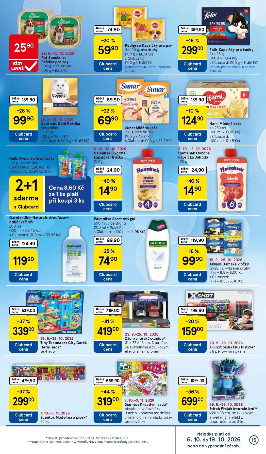 Originální strana 15 z 16 letáku Tesco – Tesco supermarket