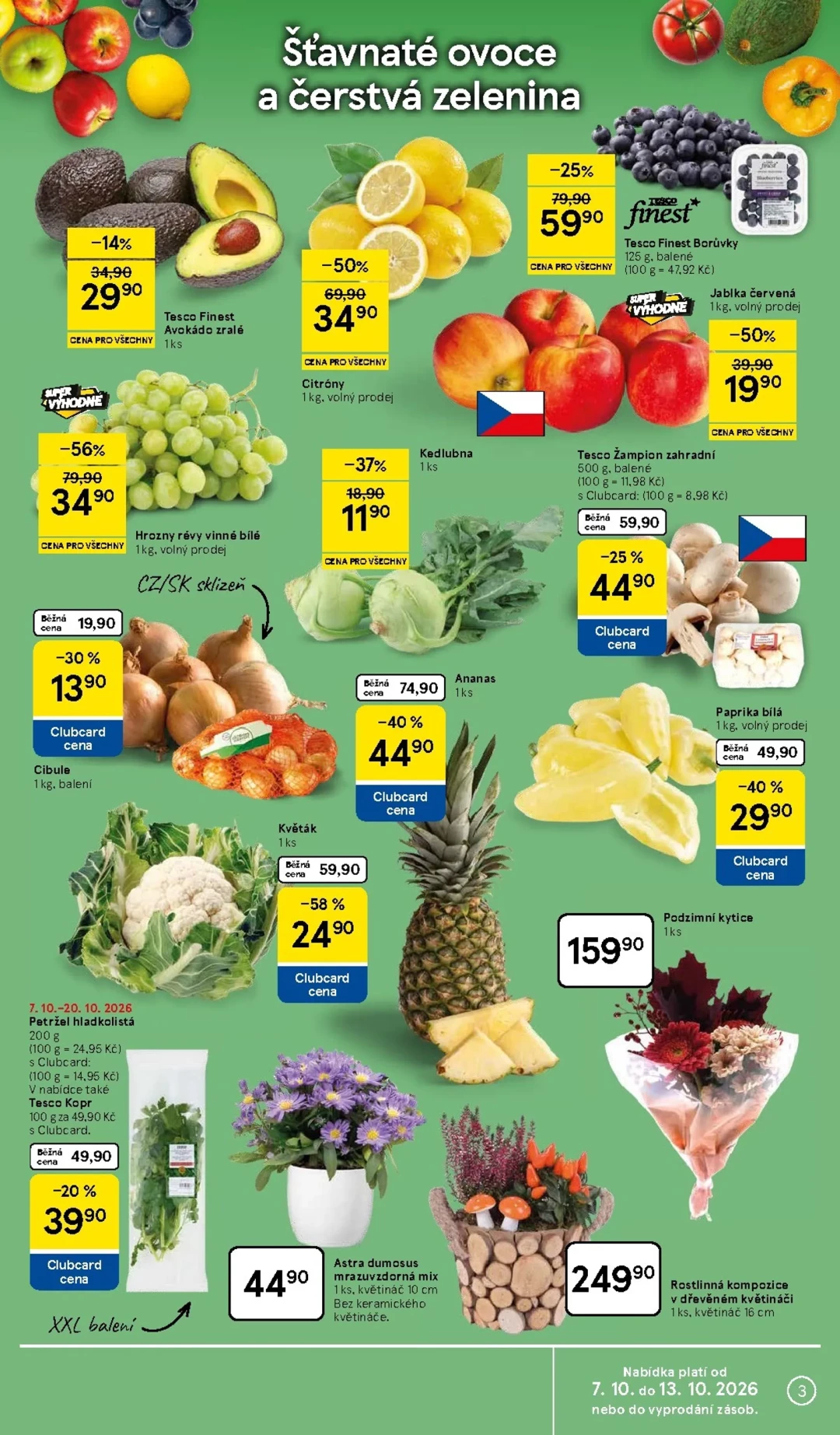 Originální strana 3 z 36 letáku Tesco – Tesco