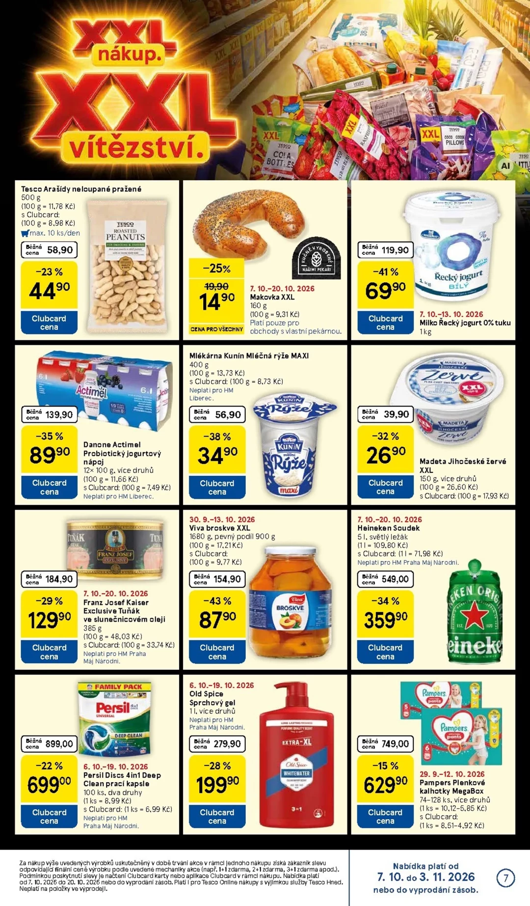 Originální strana 7 z 36 letáku Tesco – Tesco