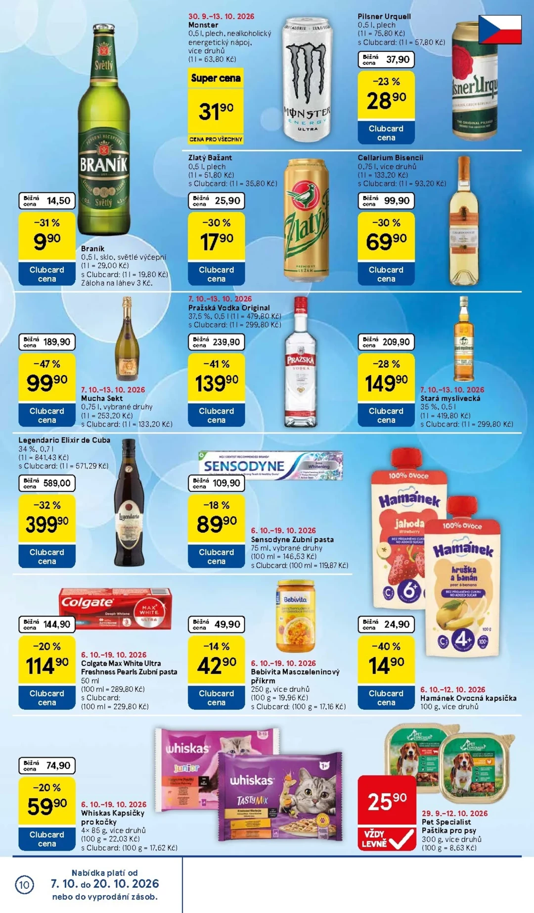 Originální strana 10 z 36 letáku Tesco – Tesco