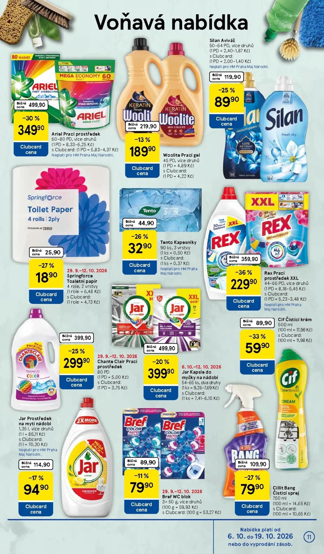Originální strana 11 z 36 letáku Tesco – Tesco