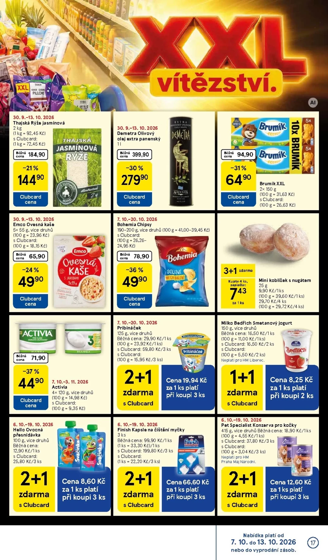 Originální strana 17 z 36 letáku Tesco – Tesco
