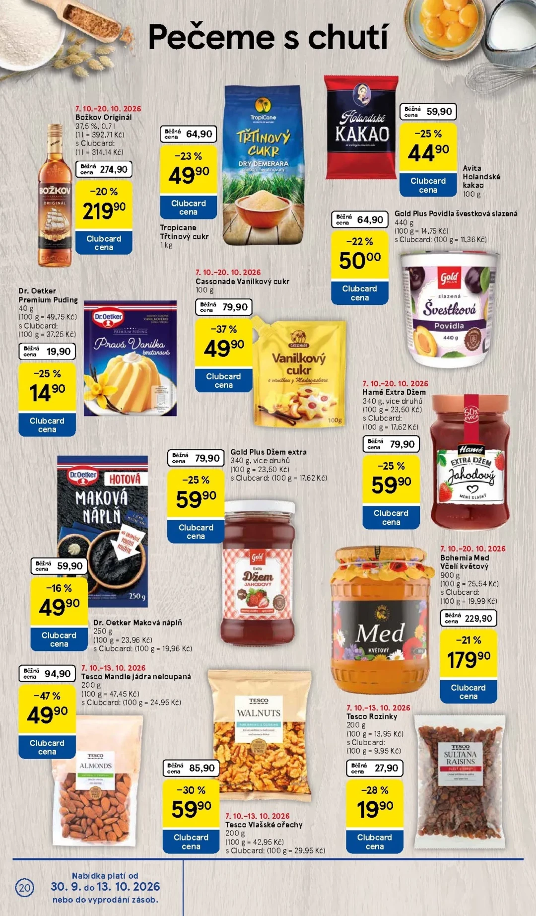 Originální strana 20 z 36 letáku Tesco – Tesco