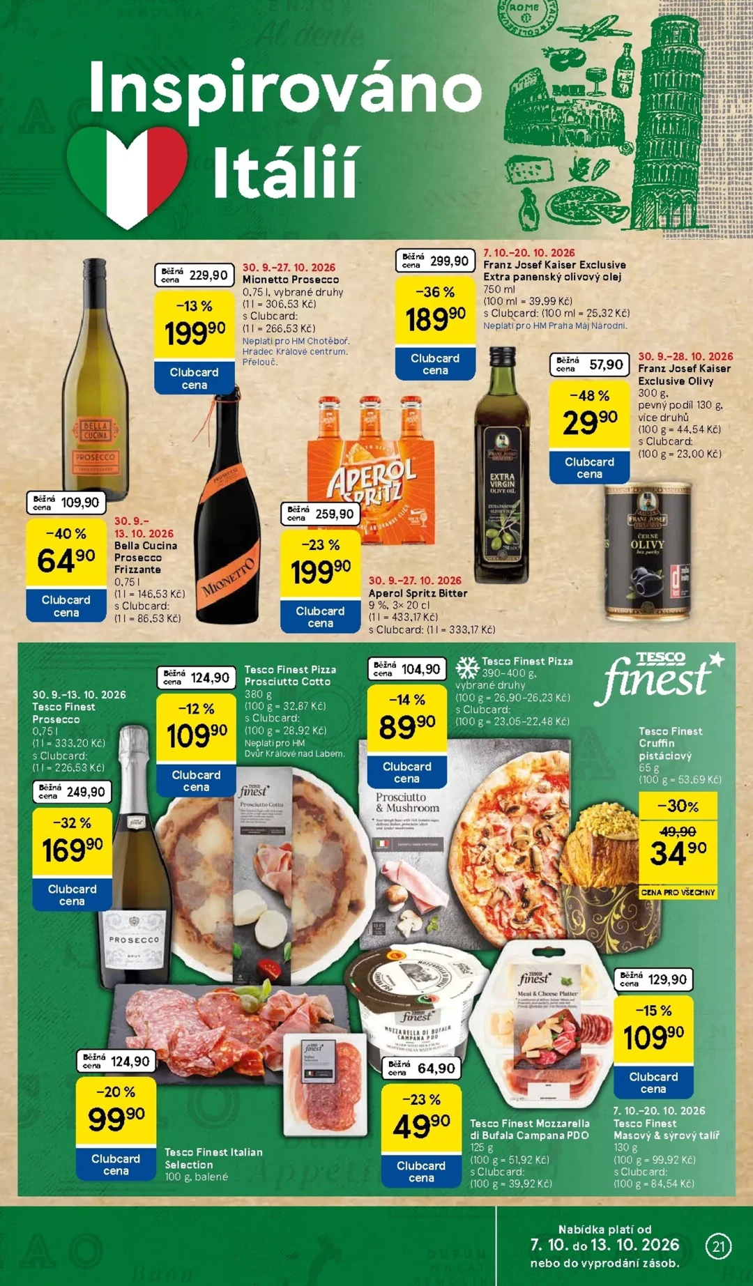 Originální strana 21 z 36 letáku Tesco – Tesco