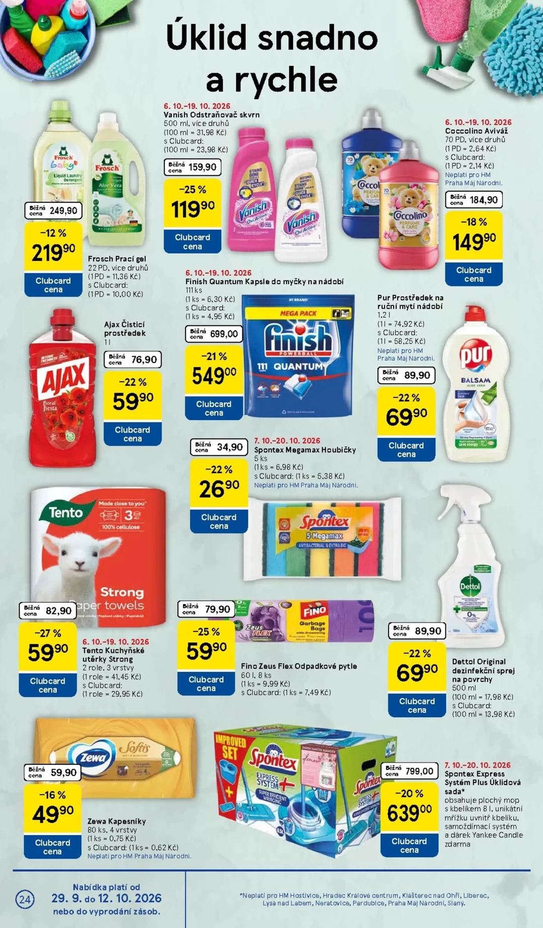 Originální strana 24 z 36 letáku Tesco – Tesco