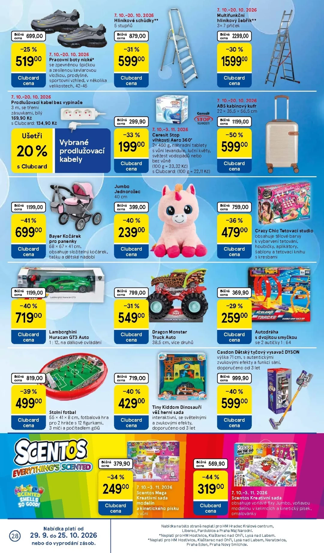 Originální strana 28 z 36 letáku Tesco – Tesco