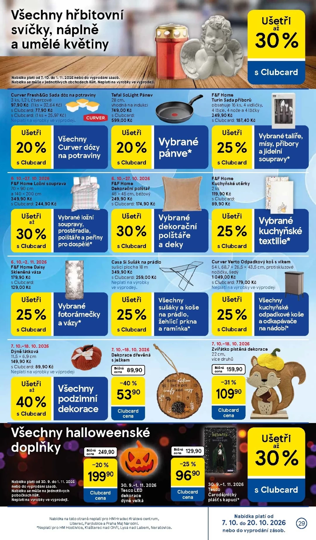 Originální strana 29 z 36 letáku Tesco – Tesco