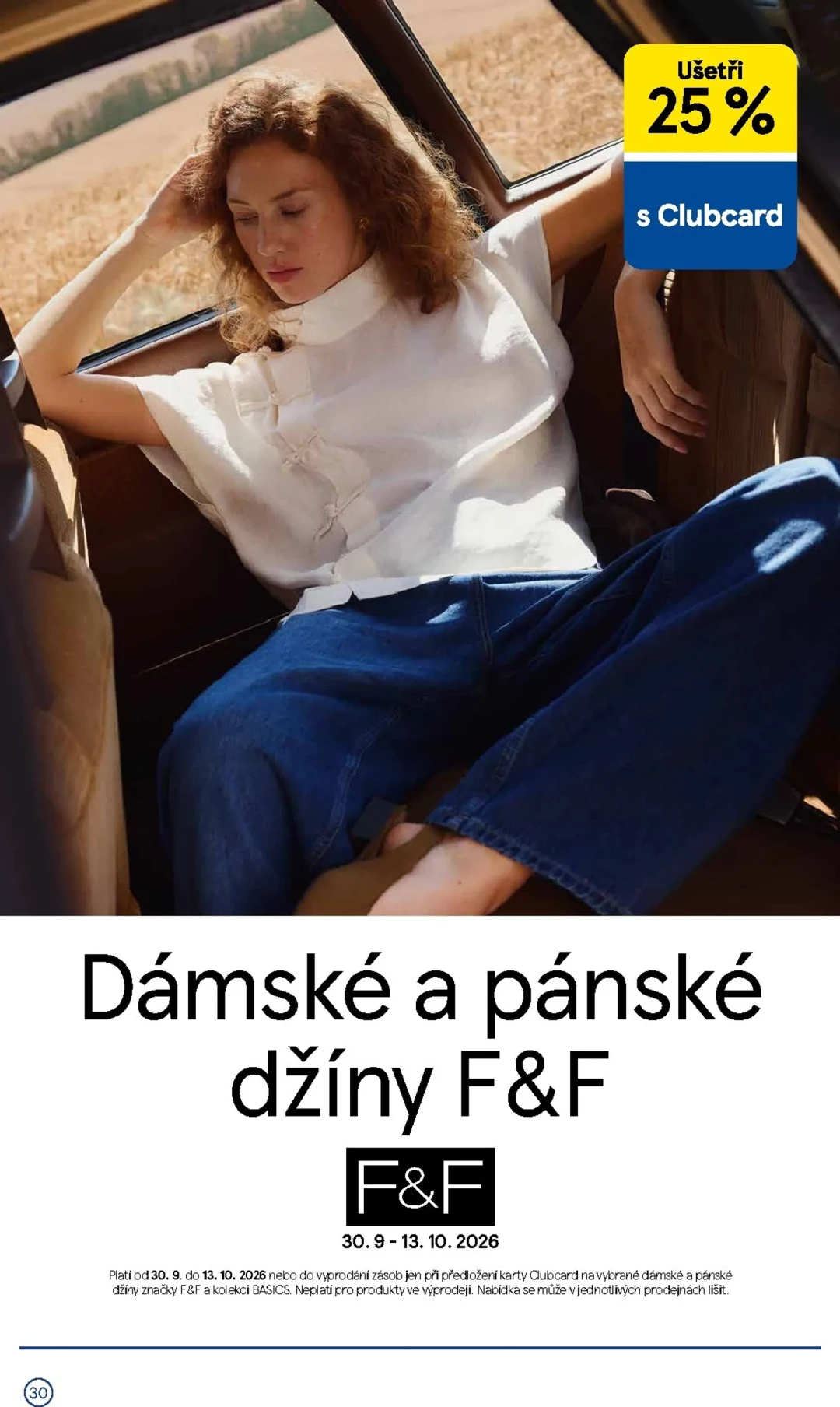 Originální strana 30 z 36 letáku Tesco – Tesco