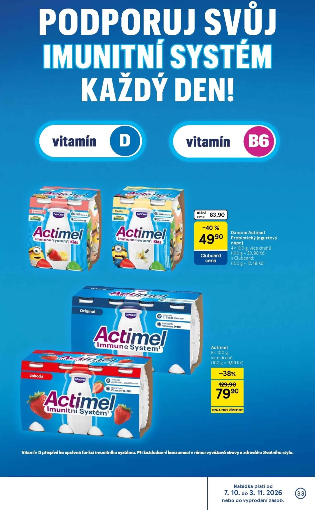 Originální strana 33 z 36 letáku Tesco – Tesco