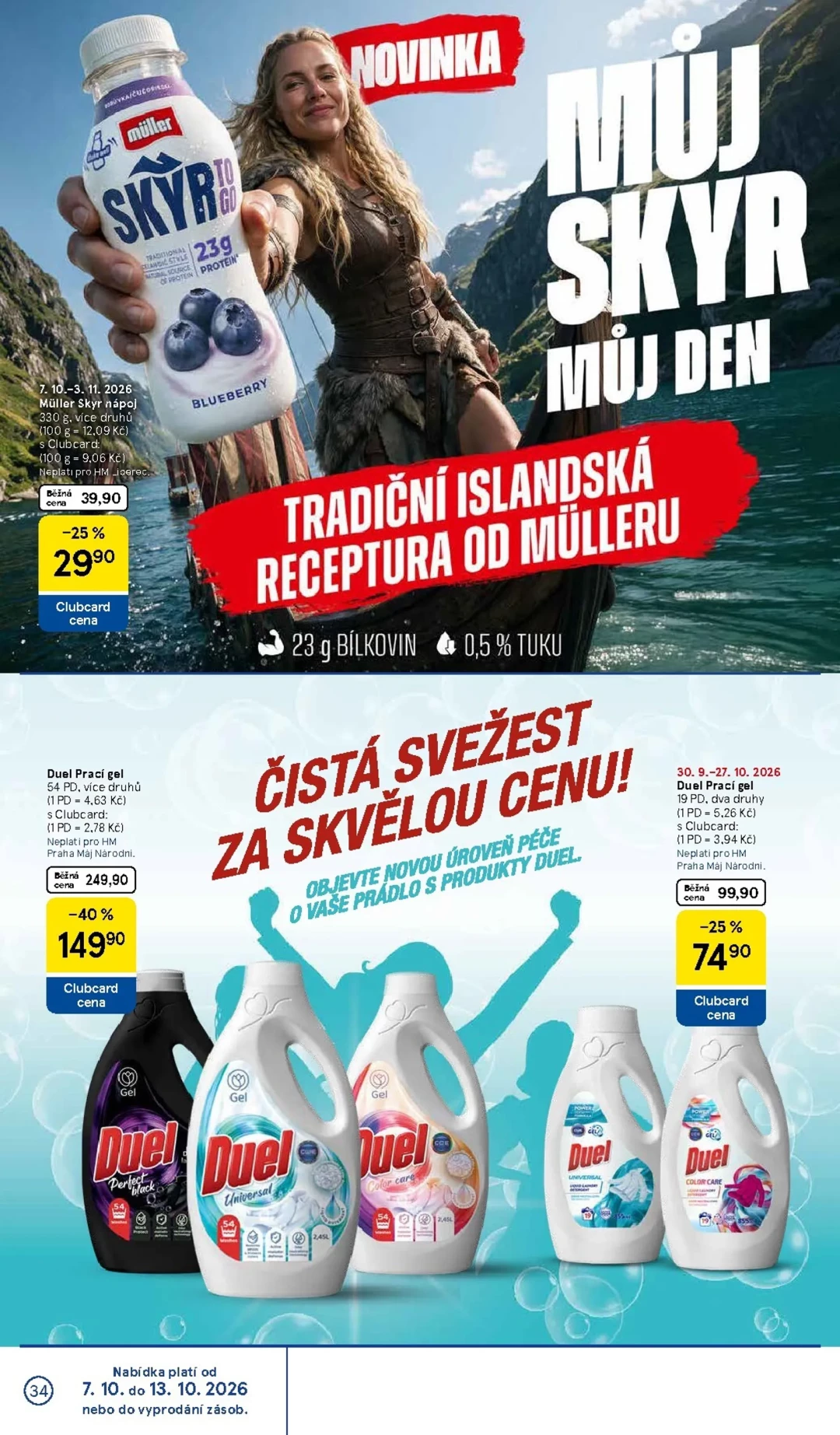 Originální strana 34 z 36 letáku Tesco – Tesco