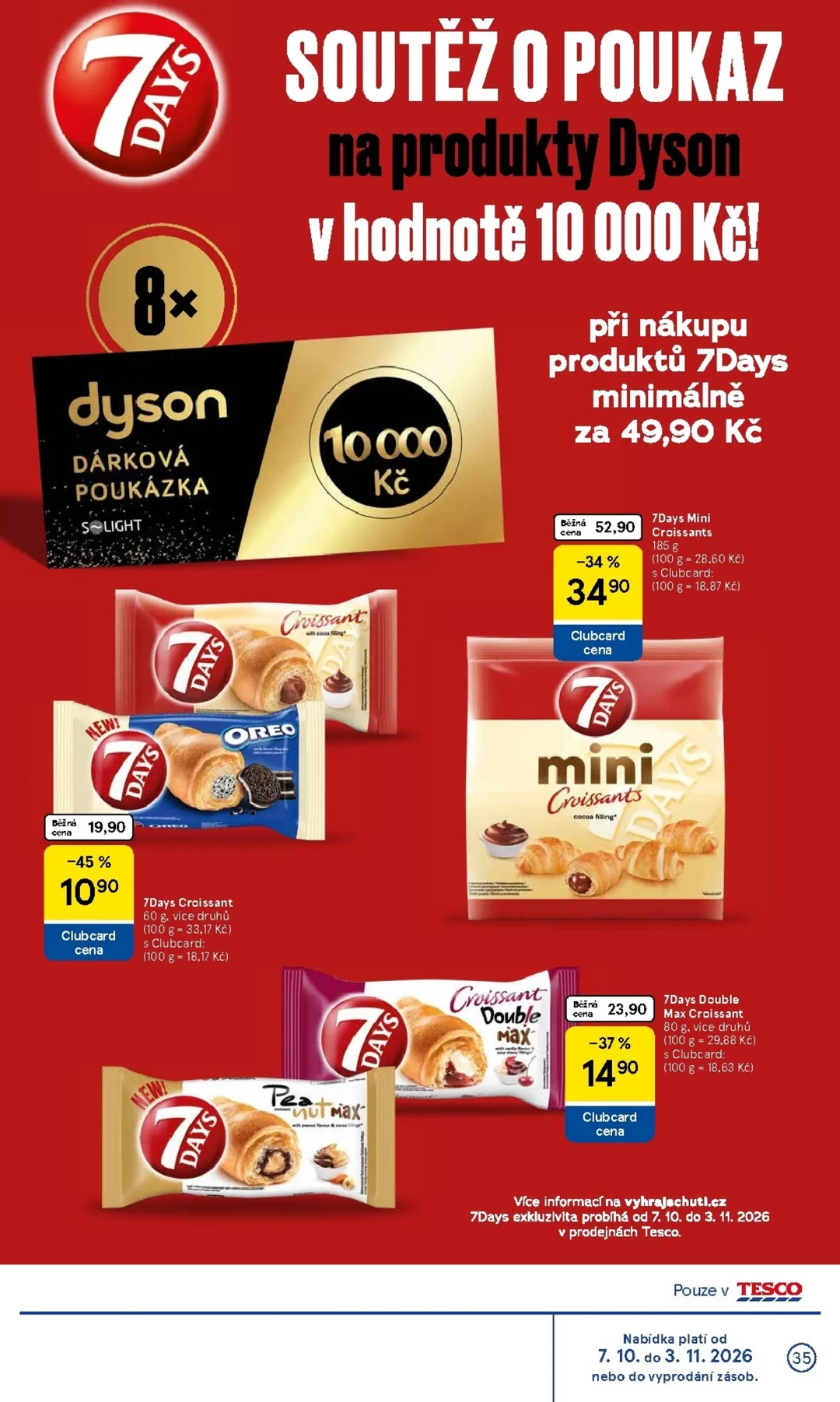 Originální strana 35 z 36 letáku Tesco – Tesco