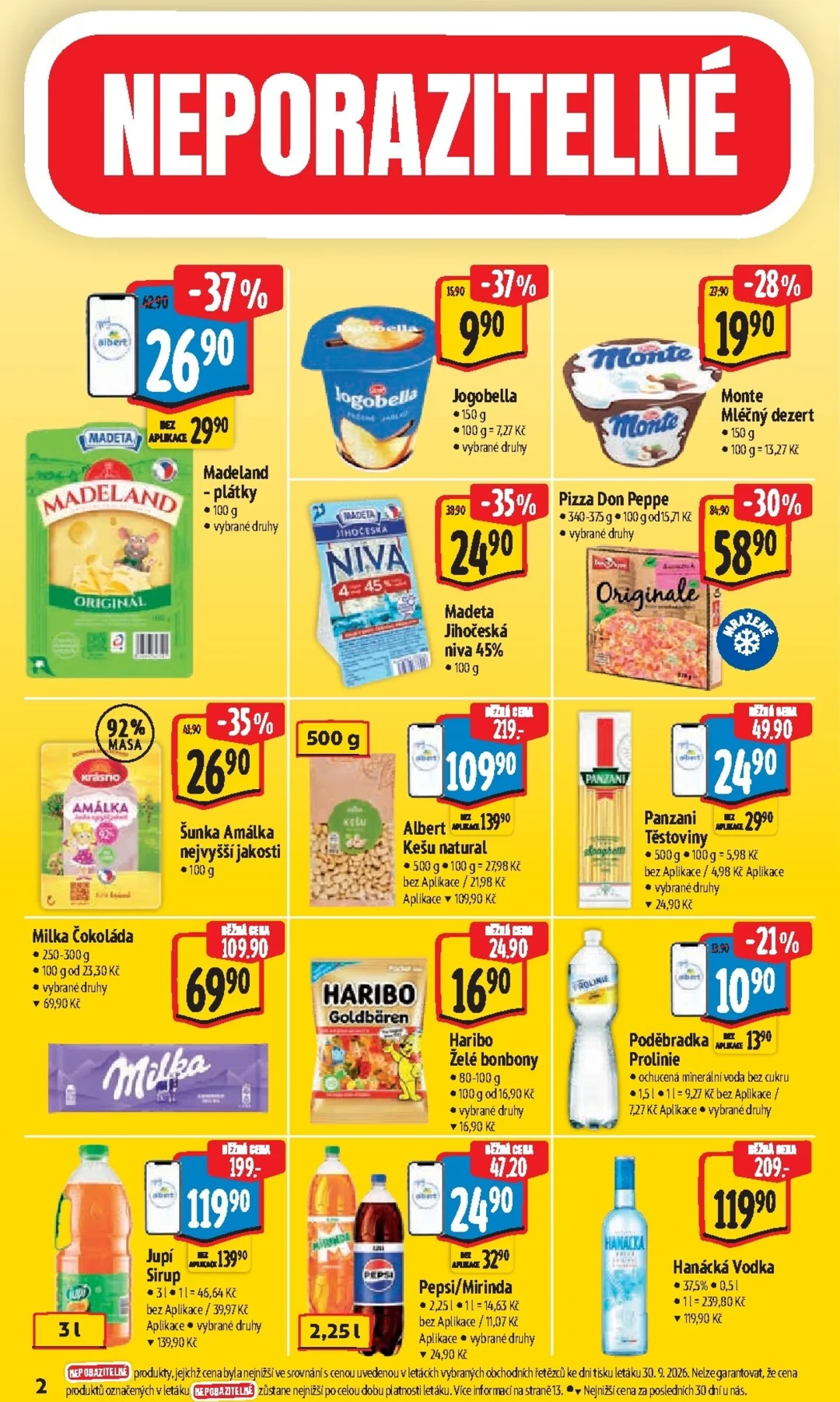 Originální strana 6 z 60 letáku Albert – Albert Hypermarket