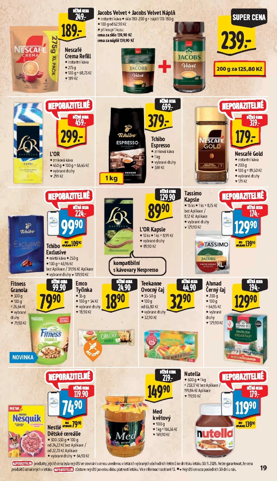 Originální strana 29 z 60 letáku Albert – Albert Hypermarket