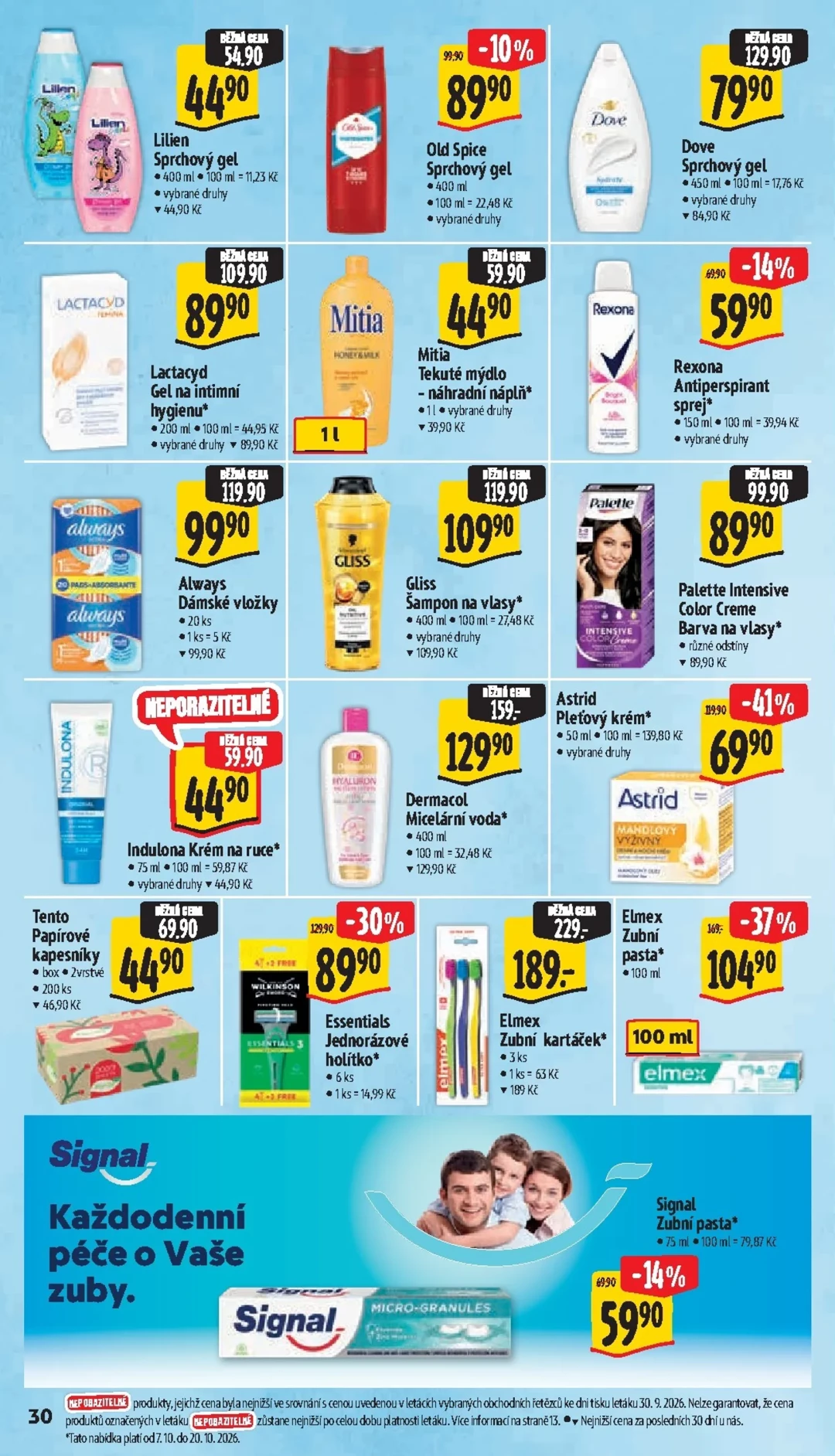 Originální strana 40 z 60 letáku Albert – Albert Hypermarket