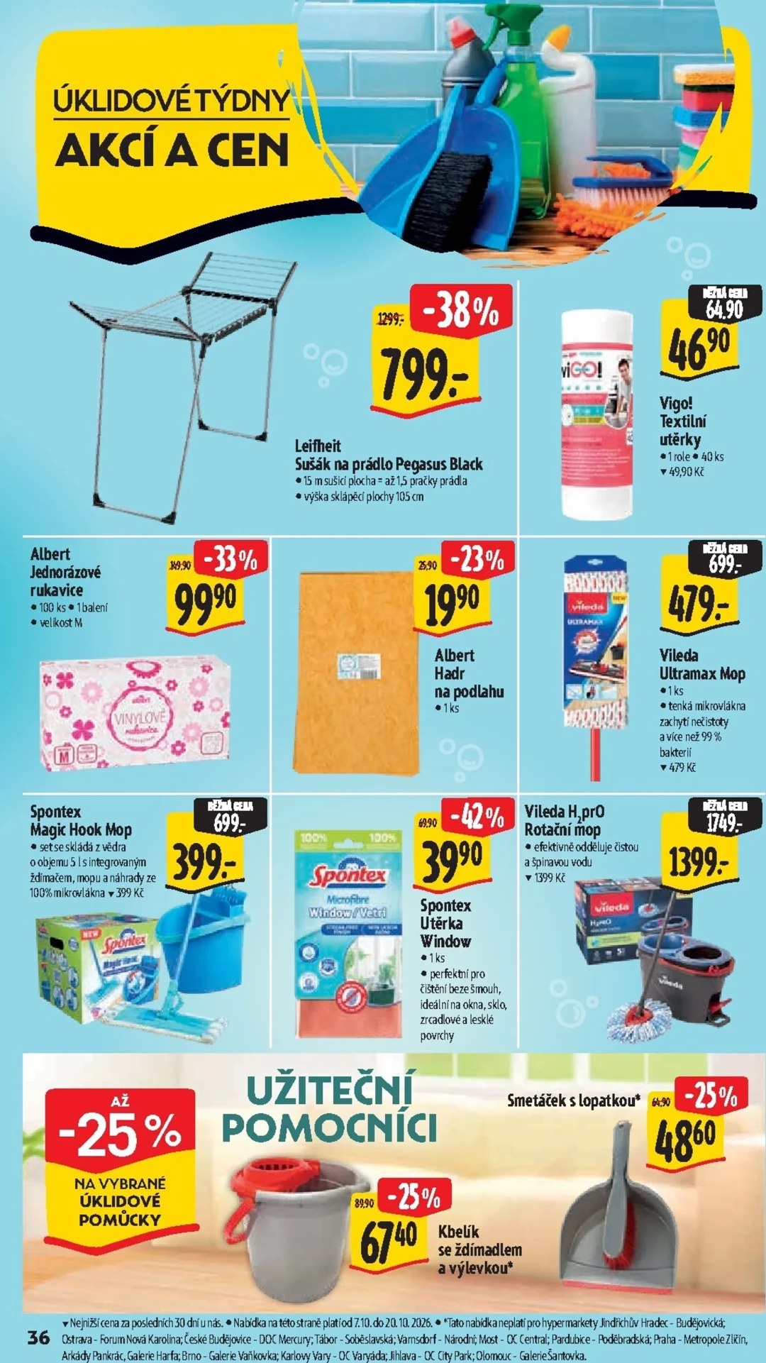Originální strana 46 z 60 letáku Albert – Albert Hypermarket