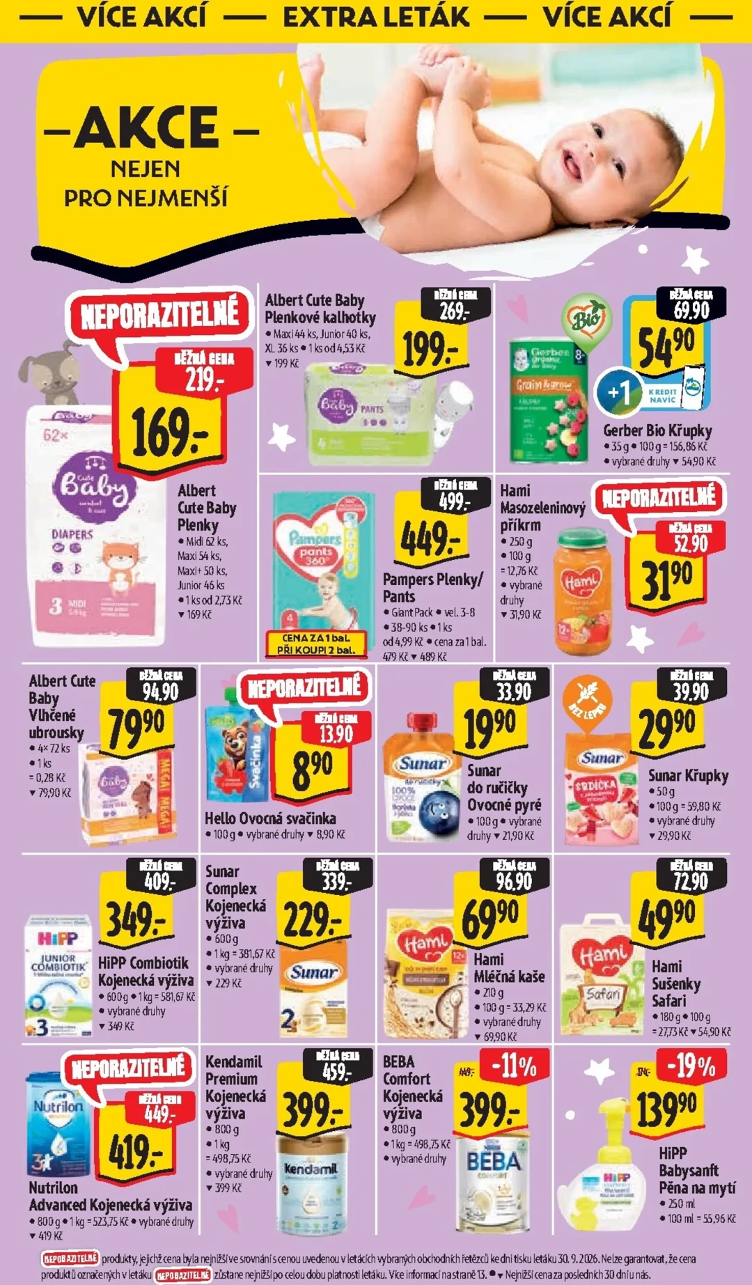 Originální strana 50 z 60 letáku Albert – Albert Hypermarket