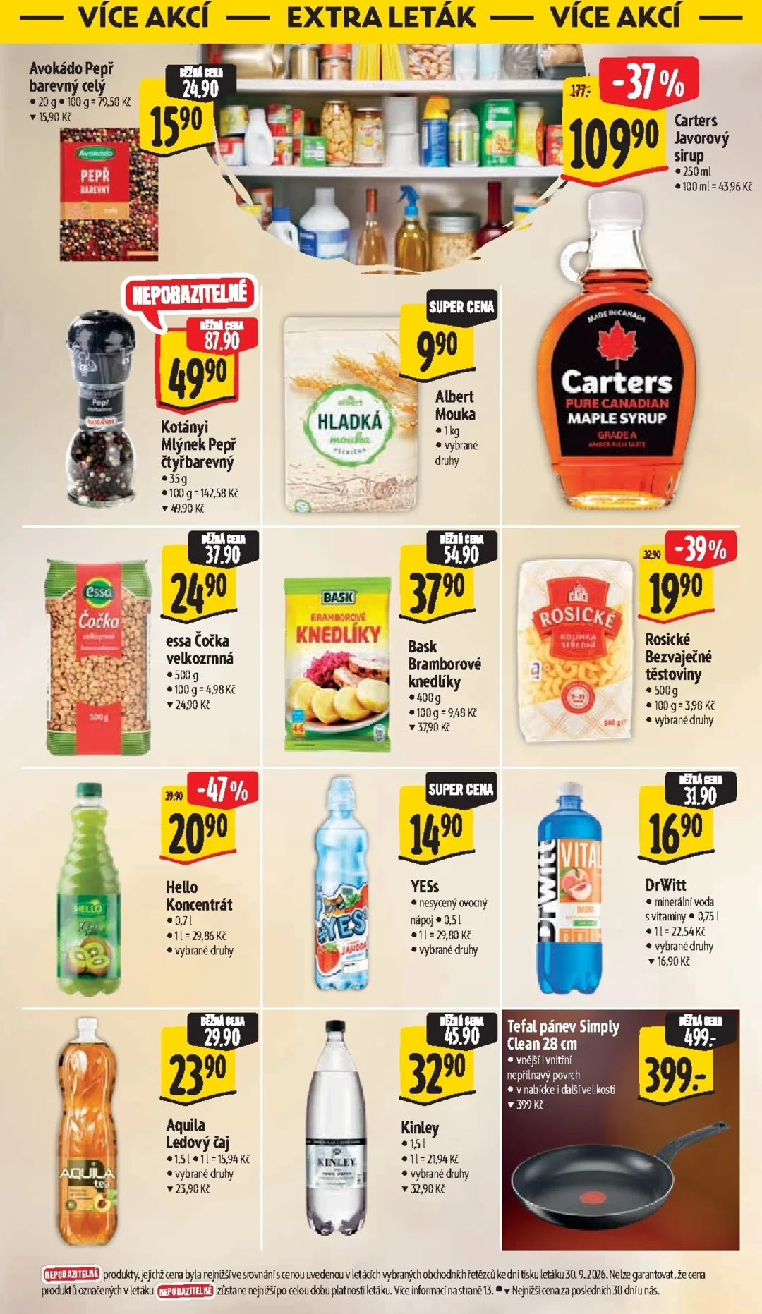 Originální strana 57 z 60 letáku Albert – Albert Hypermarket