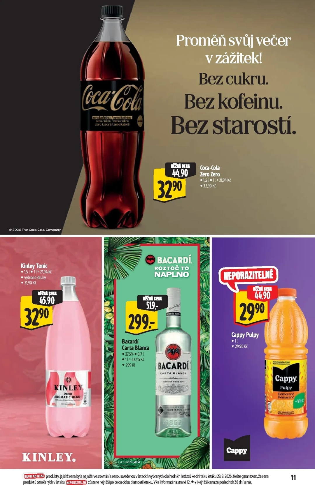 Originální strana 11 z 25 letáku Albert – Albert Supermarket - Značky