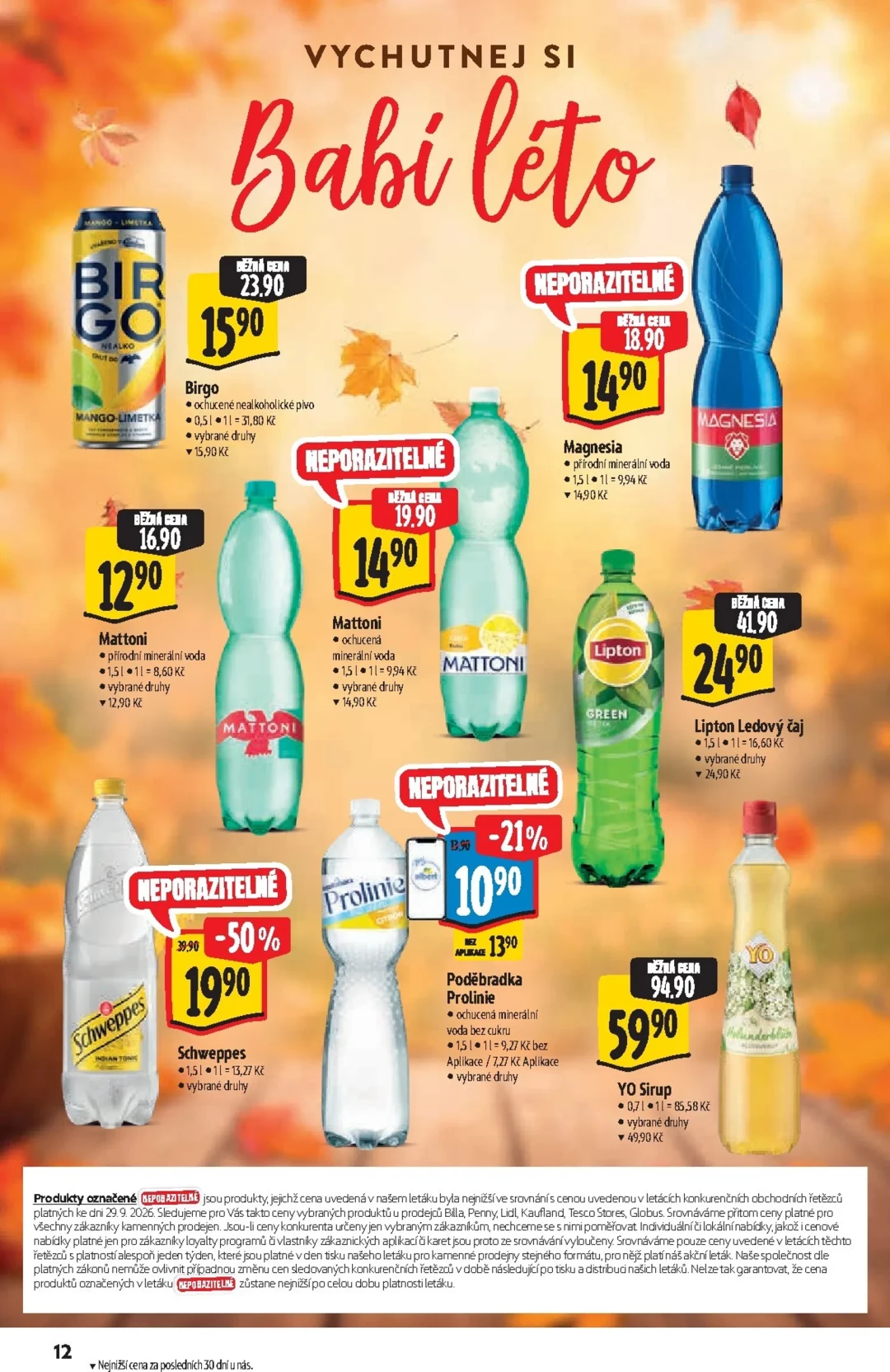 Originální strana 12 z 25 letáku Albert – Albert Supermarket - Značky