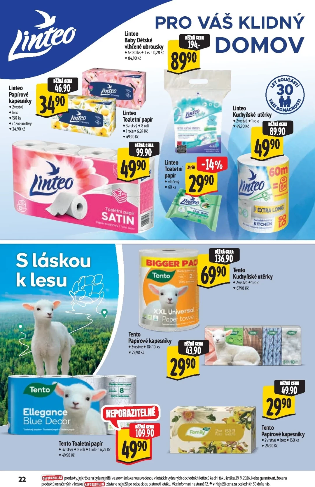 Originální strana 22 z 25 letáku Albert – Albert Supermarket - Značky