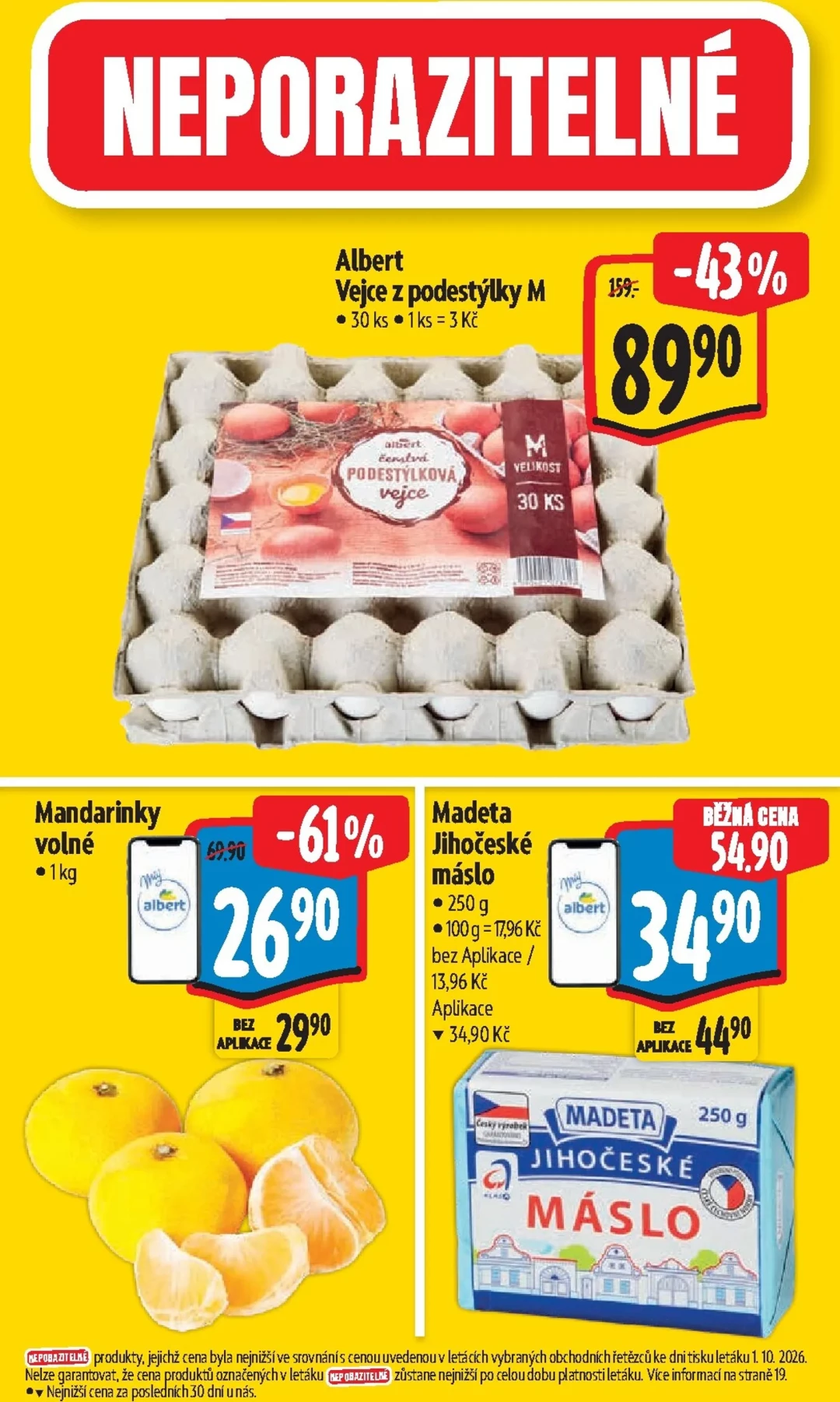 Originální strana 3 z 42 letáku Albert – Albert Supermarket