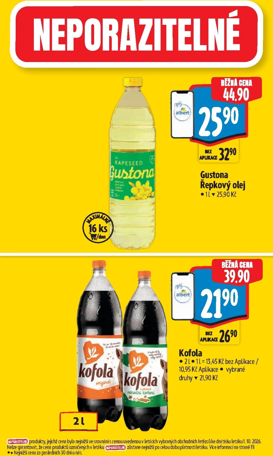 Originální strana 4 z 42 letáku Albert – Albert Supermarket