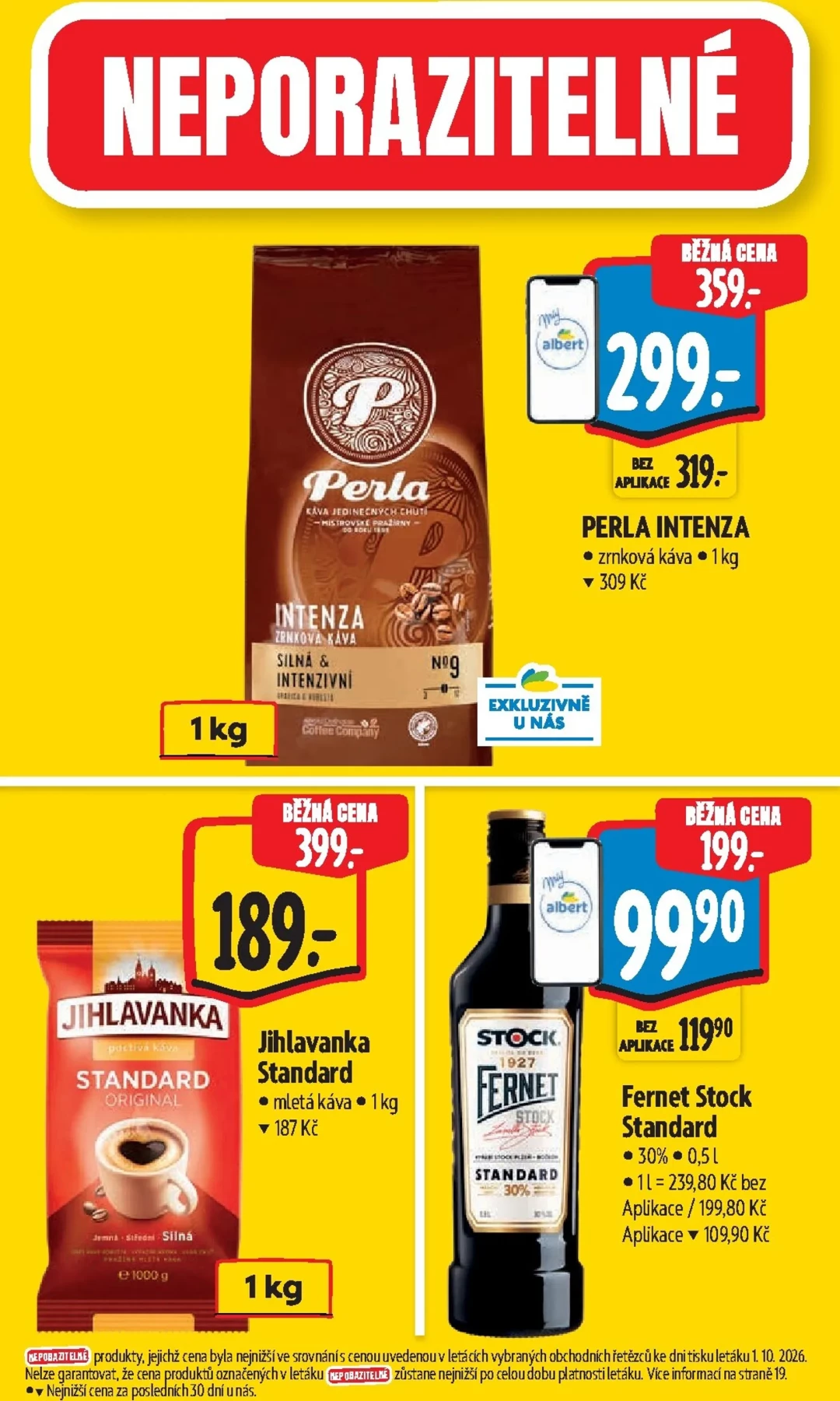 Originální strana 5 z 42 letáku Albert – Albert Supermarket