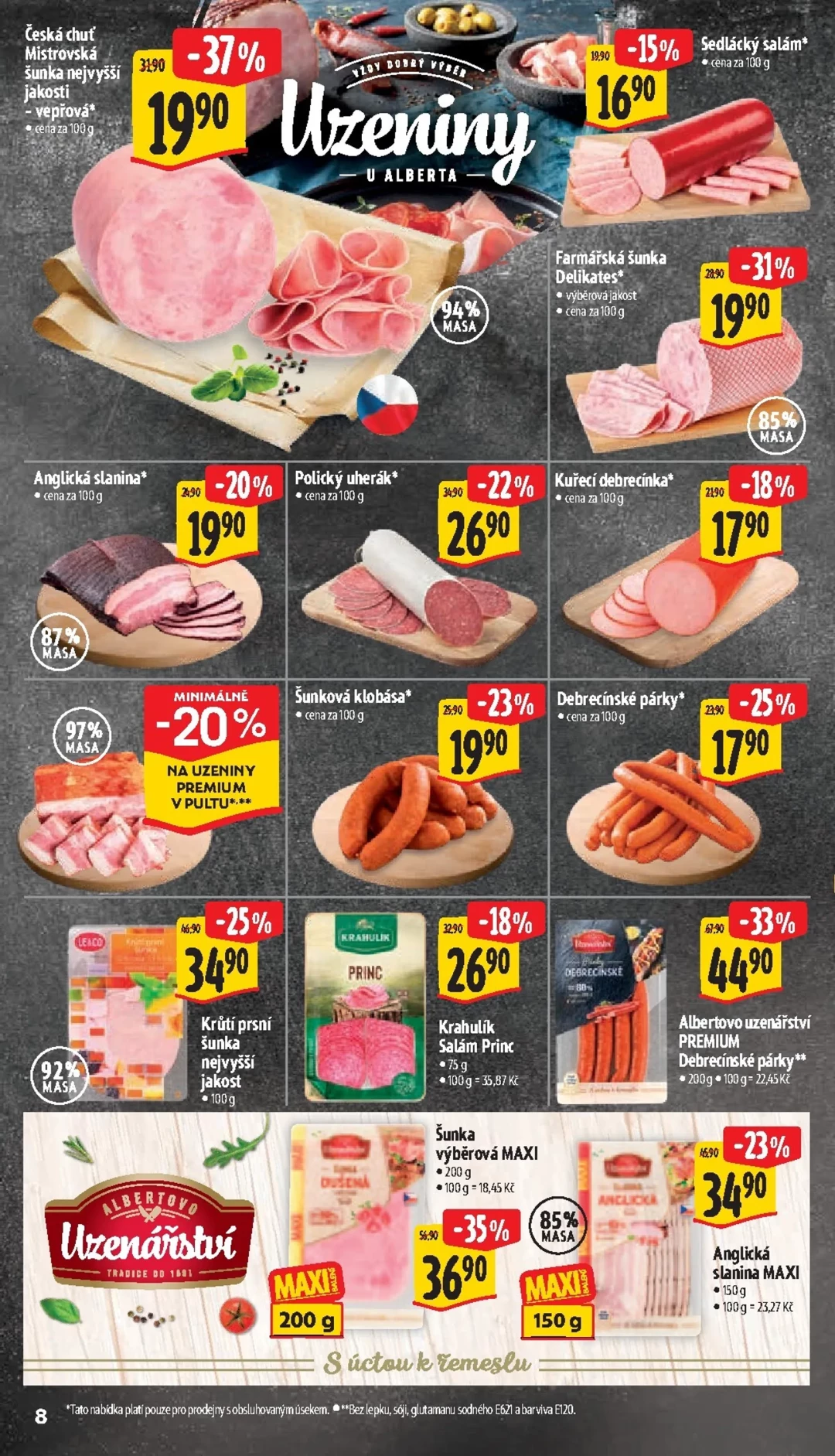 Originální strana 16 z 42 letáku Albert – Albert Supermarket