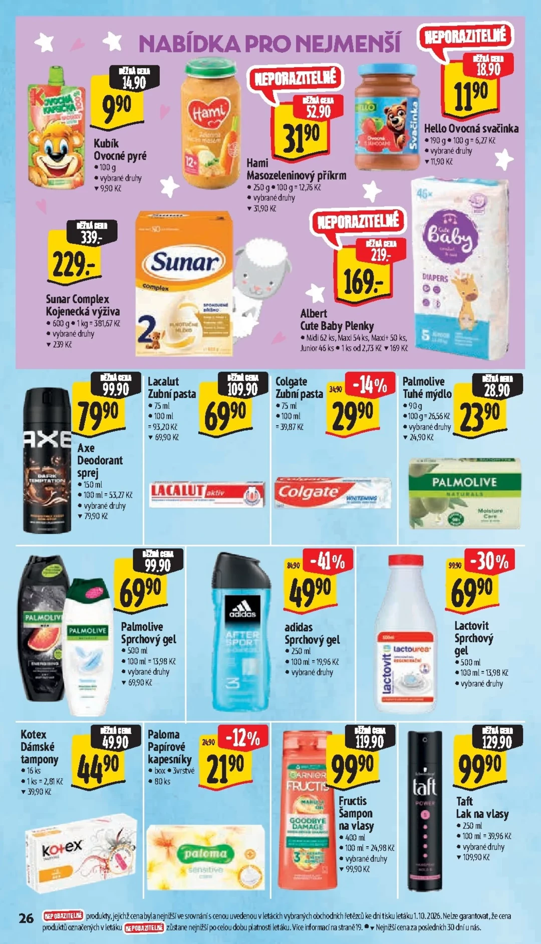 Originální strana 36 z 42 letáku Albert – Albert Supermarket